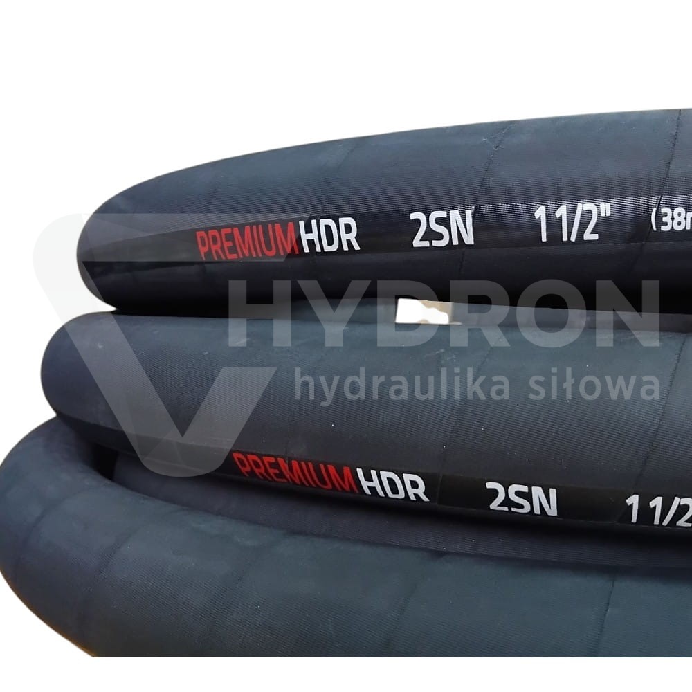 Premium Wąż hydrauliczny DN40 2SN (1.1/2") 100 bar