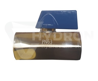 Przejdź do produktu Zawór kulowy GW 3/8 nierdzewny 316L mini