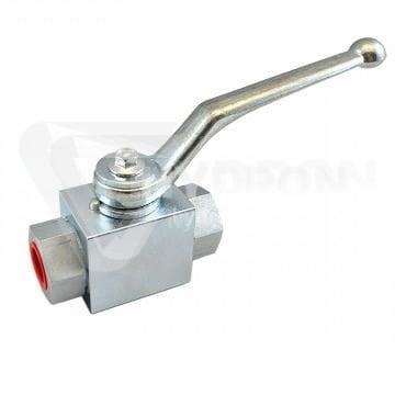 Przejdź do produktu Zawór kulowy dwudrożny nierdzewny BKH 1/4" 500bar