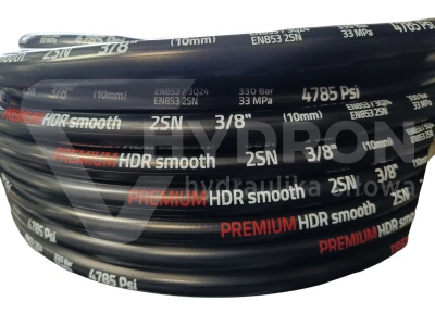 Wąż hydrauliczny DN10 2SN (3/8") 330 bar gładki