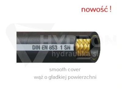 Wąż hydrauliczny DN06 1SN (1/4") 225 bar gładki