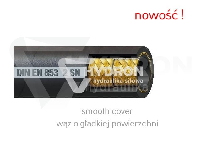 Wąż hydrauliczny DN08 2SN (5/16") 350 bar gładki