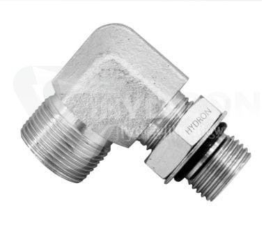 Przyłączka kolankowa 90° 1/4/M14X1,5 8L