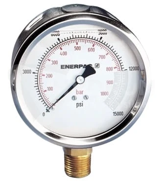 Manometr dolny G4039L 700bar 1/2" NPTF ENERPAC