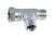 Trójnik BBA 3/8" BSP stal nierdzewna 1.4571