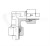 Kolanko BB 90° M16X1,5 10L stal nierdzewna 1.4571