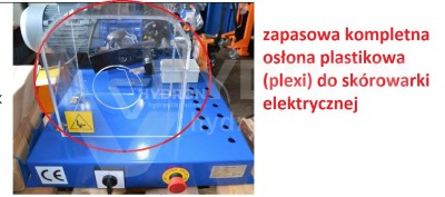 Przejdź do produktu Zapasowa osłona (plexi) do skórowarki elektrycznej