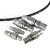 Szybkozłącze skręcane BSP 3/8'' wtyczka 650bar