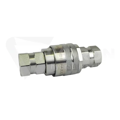 Szybkozłącze skręcane BSP 3/8'' wtyczka 650bar