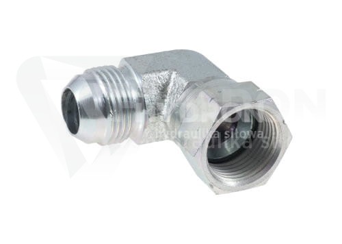 Kolanko AB 90° JIC 9/16" stal nierdzewna 1.4571