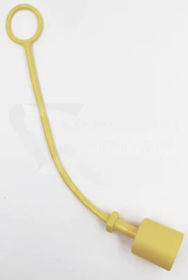 Zaślepka wtyczki szybkozłącza 1/2" żółta