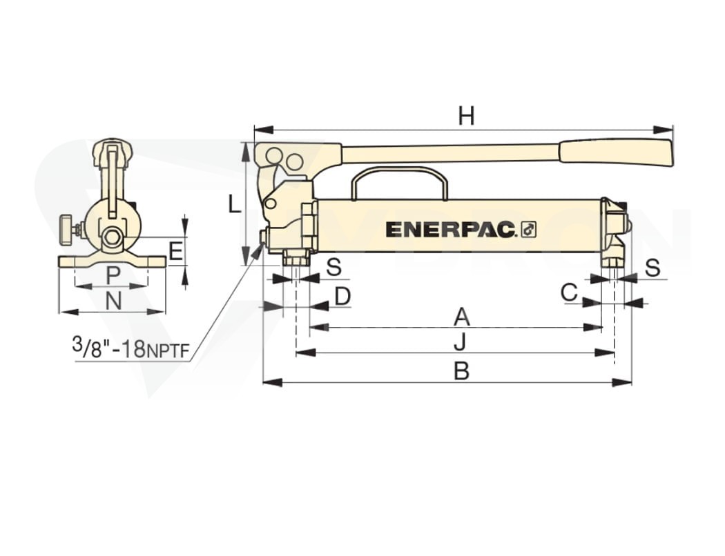 Pompa hydrauliczna P77 ENERPAC