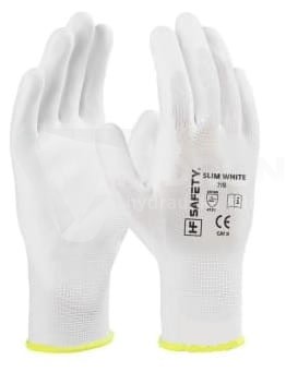Przejdź do produktu Rękawice robocze Slim White rozm. 8
