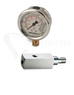 Przejdź do produktu Przyłącze z manometrem 700 BAR G2535L+GA3 ENERPAC