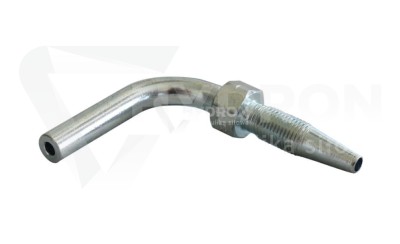 Przejdź do produktu Końcówka zakuwki 90° rurka 4mm na wąż 8,6mm