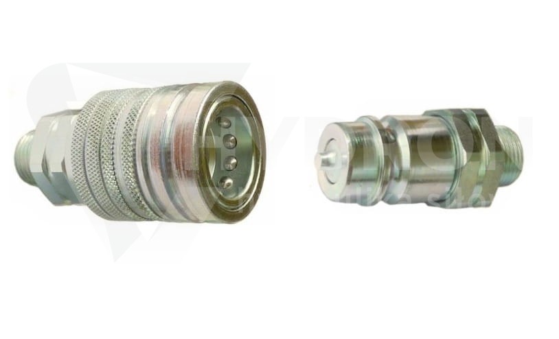 Zestaw Euro wtyczka + gniazdo + zaślepki  M22x1,5
