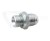 Przyłączka prosta ED JIC 7/16 JIC /  1/2" JIC