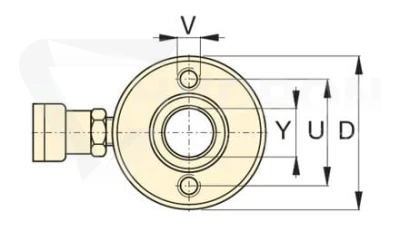 Siłownik hydrauliczny RCH-1211 ENERPAC skok 42 mm