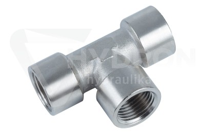 Przejdź do produktu Trójnik typ T pneumatyczny 3/8" gw 60 bar