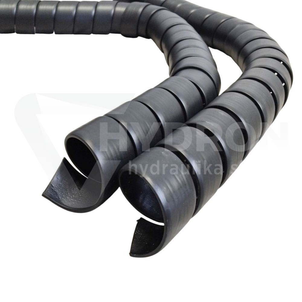 Osłona spiralna węża WN100 94-108mm czarna