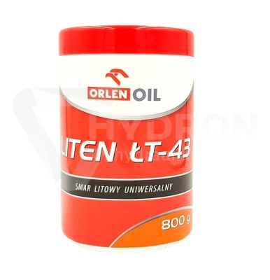 Przejdź do produktu LITEN smar litowy uniwersalny Orlen ŁT 43 800g