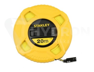 Przejdź do produktu Miara zwijana taśma z włókna 20m STANLEY 34-296