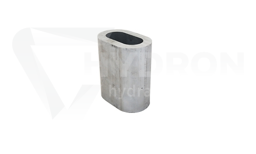 Tuleja aluminiowa do zaciskania lin stalowych fi5