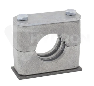 Uchwyt pojedynczy aluminiowy do rur 4mm