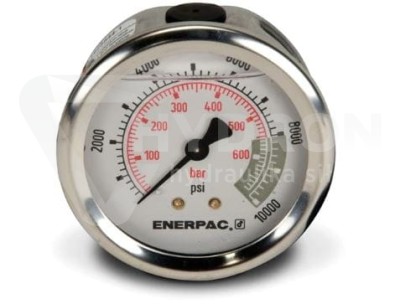 Przejdź do produktu Manometr tylny MG1-63 700 bar G2537R ENERPAC