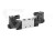 Elektrozawór pneumatyczny 5/2" gwint 1/2" 2 220V