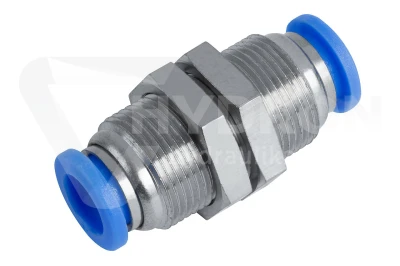 Szybkozłącze tekalan proste grodziowe 12 mm