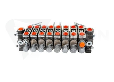 Przejdź do produktu Rozdzielacz 8 sekcyjny NORDHYDRAULIC do żurawii