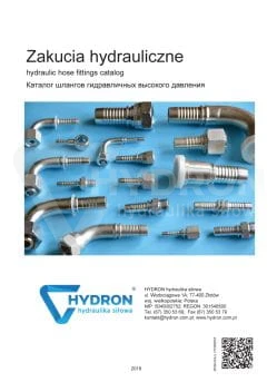 Drukowany katalog końcówek do węży hydraulicznych