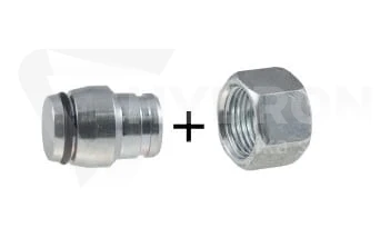 Korek zaślepiający VKA + nakrętka M27x2 18L