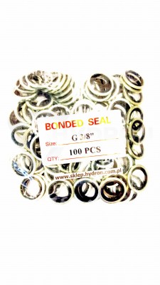 Przejdź do produktu Podkładki metalowo-gumowe 3/8" - opakowanie 100szt