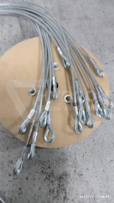 Usługa zakucia liny stalowej / tekstylnej 2-10mm