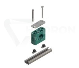 Przejdź do produktu Uchwyt pojedynczy do rur 6mm pod szynę