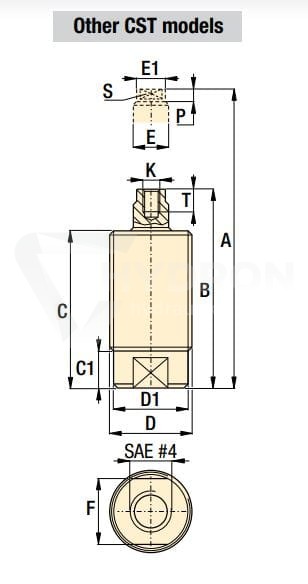 Cylinder hydrauliczny CST10192 Enerpac