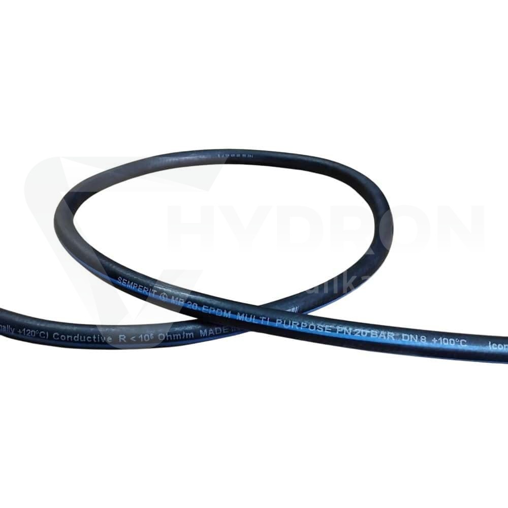Wąż do powietrza i wody EPDM DN08X3,5 +120°C 20bar