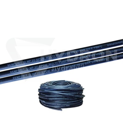Przejdź do produktu Wąż do powietrza i wody EPDM DN06X3,5 +120°C 20bar