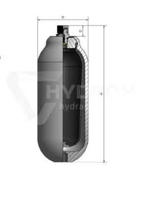 Przejdź do produktu Hydroakumulator FOX typ H500R-P 0,5L 250bar