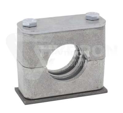 Uchwyt pojedynczy aluminiowy do rur 15mm