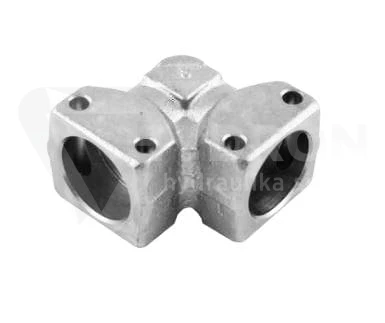 Kolano gniazdowe 90° STECKO 32 1.1/4" ocynkowane
