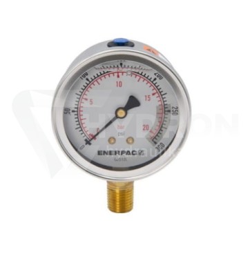 Przejdź do produktu Manometr dolny MG1-63 20 bar G2512L ENERPAC