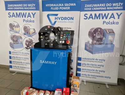 Hose crimping machine H60 SAMWAY (4") 140mm buttons