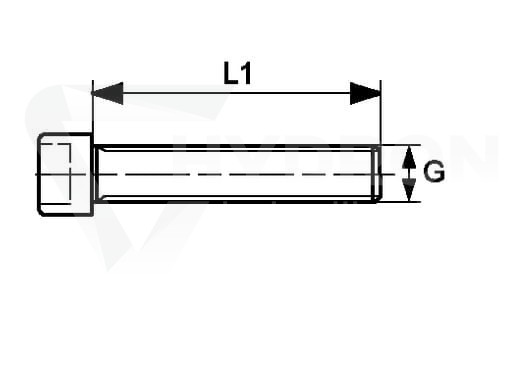 Śruba półkołnierza flanszy SFS 1 1/4" M14*50