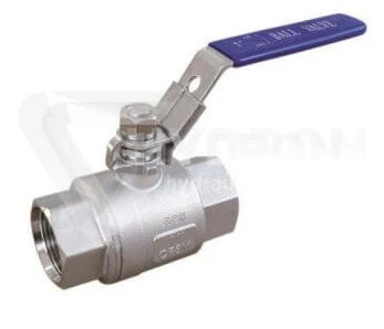 Zawór kulowy typ WOG GW 1/2" BSP 64 bar stal AISI