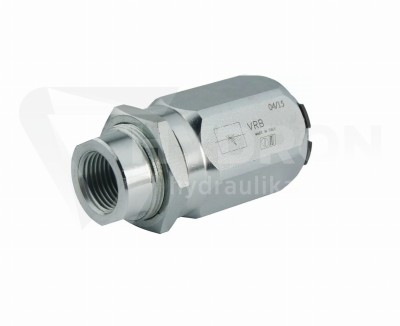 Przejdź do produktu Zawór dławiący VRB 1/4" 300bar 20l/min
