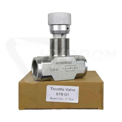 Zawór dławiący VRFB/STB 90° 1" 280bar 80l/min