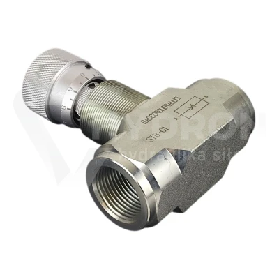 Zawór dławiący VRFB/STB 90° 1" 280bar 80l/min